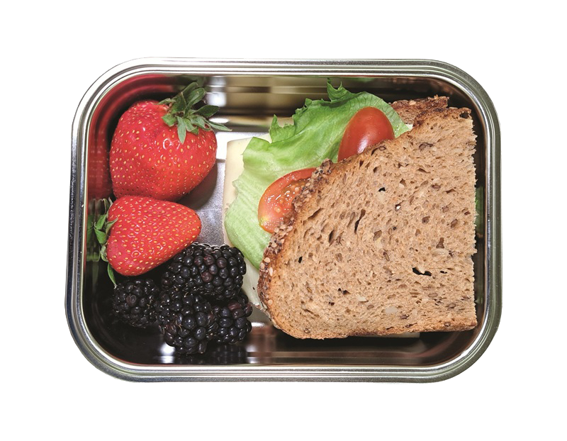 Premium Edelstahl-Lunchbox – mini 600 ml - personalisierbar