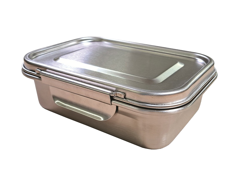 Premium Edelstahl-Lunchbox – mini 600 ml - personalisierbar